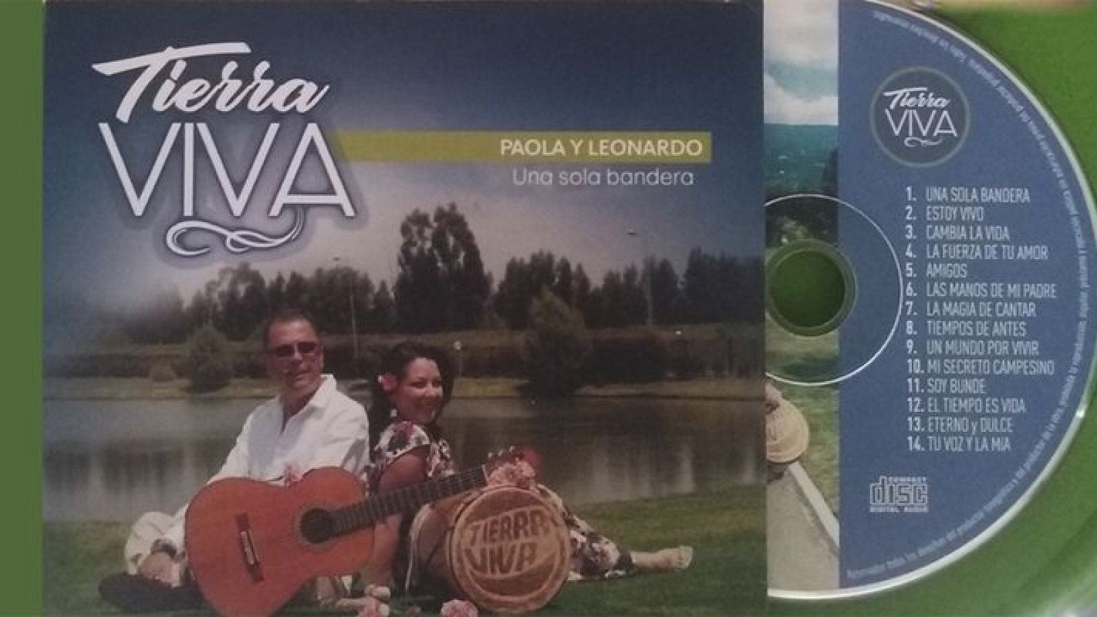 dueto tierra viva - portada cd